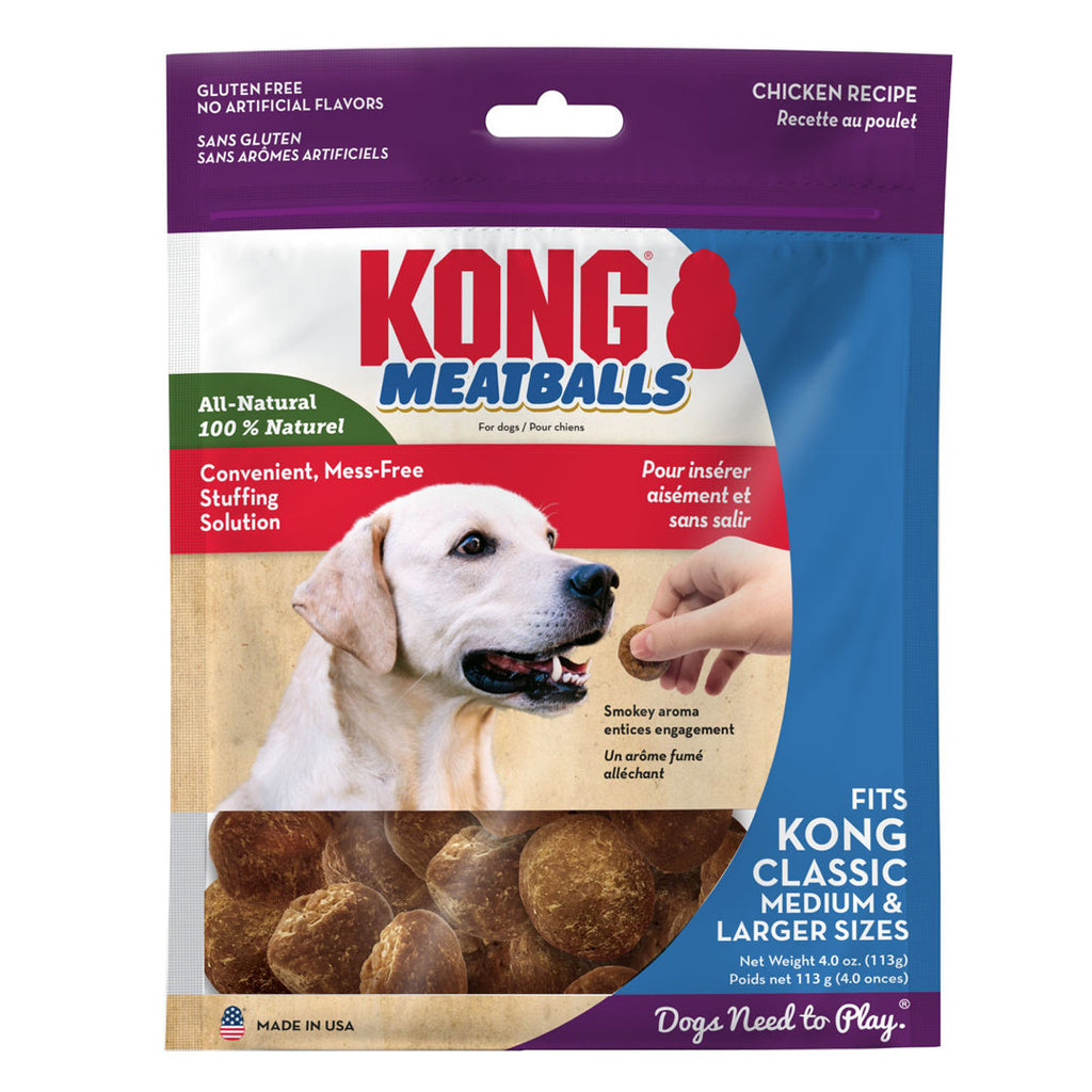 035585503226 4 oz Standard Meatballs Dog Treat