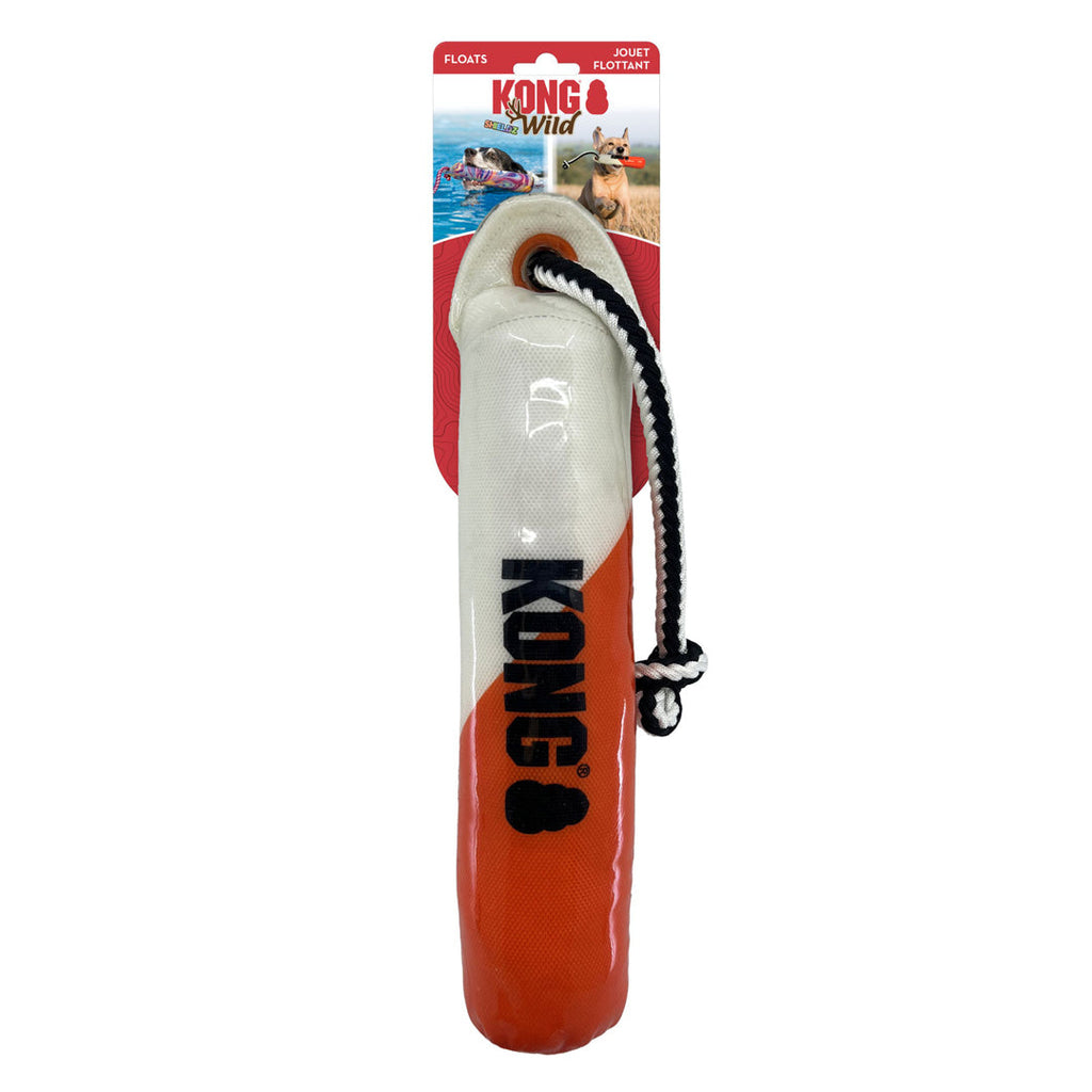 KONG Wild Shieldz Floating Training Dummy, Medium/Large, Orange/White