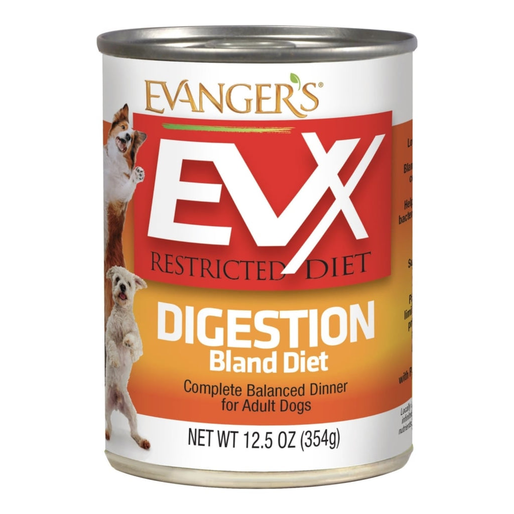 Evanger's EVX Restricted Diet Digestion Bland Diet Dog Food, 12.5 oz Can
