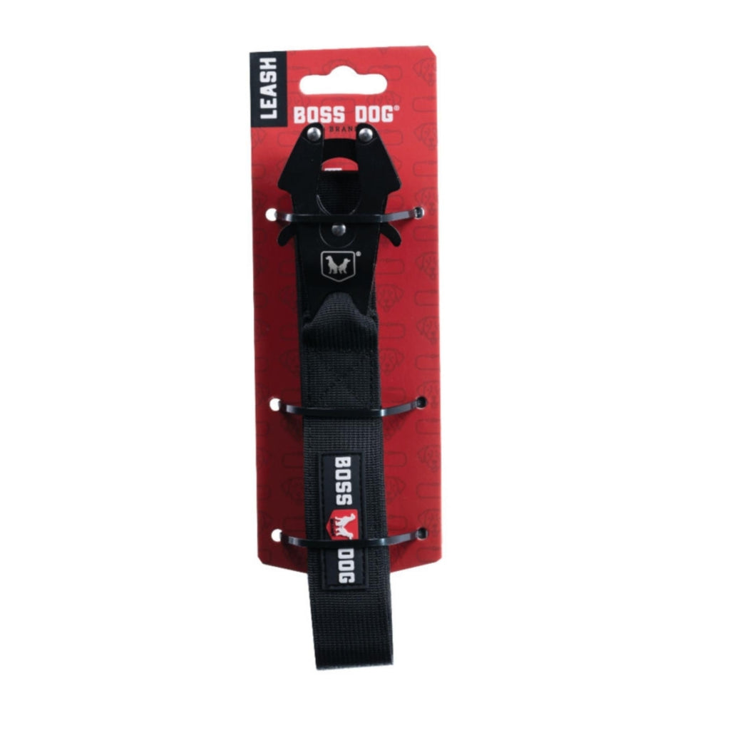 850010391472 6 ft. Dog Tactical Dog Leash, Black