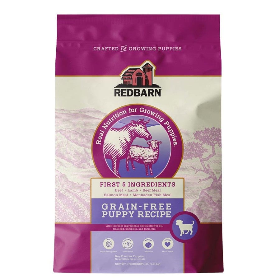 Redbarn Grain-Free Puppy Recipe Dog Food - 4 lb Bag