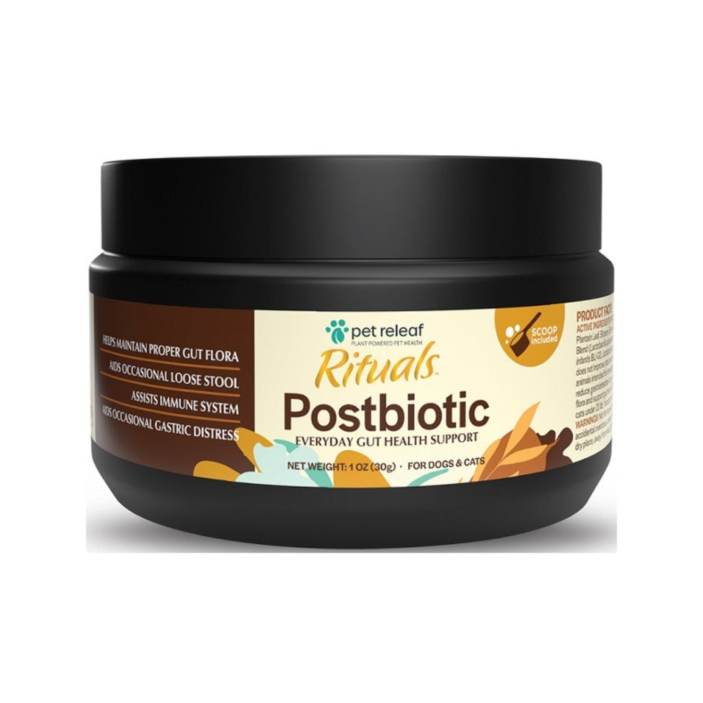 Pet Releaf Rituals Postbiotic Gut Health Powder for Dogs & Cats