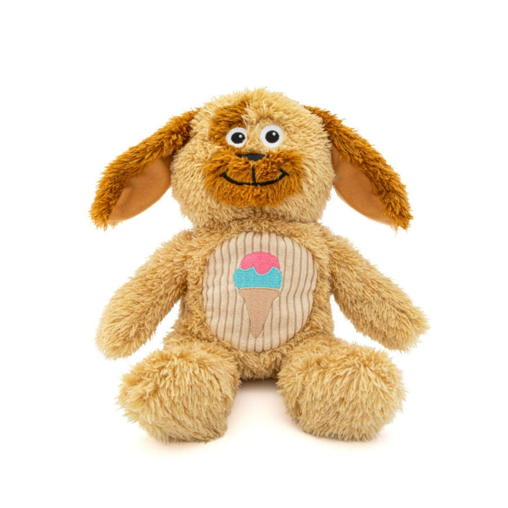 Guru Soft Scents Plush Dog Toy - Medium, Assorted Scents, Squeaker, Durable Plush