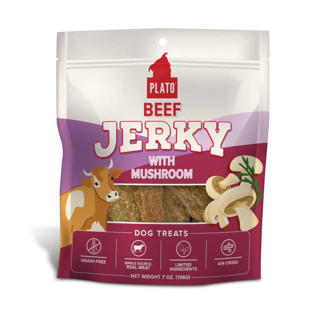 850054017178 Dog Jerky Beef with Mushroom - 7 oz