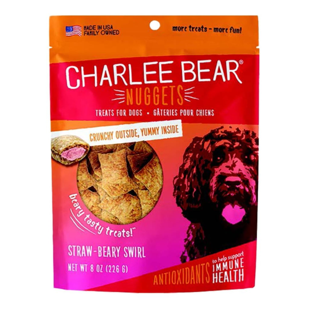 787108009042 8 oz Dog Nuggets Immune Health Straw - Beary...