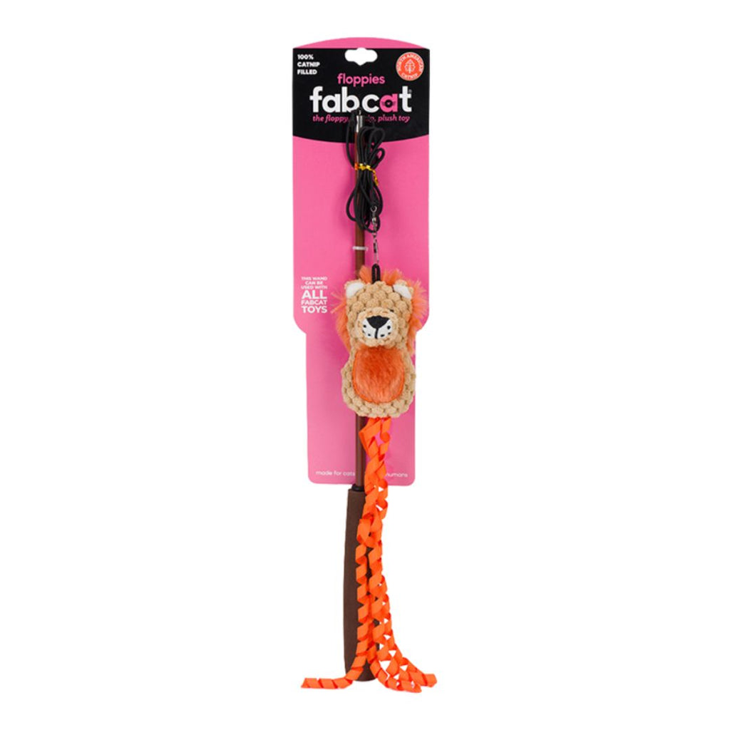 849088083945 Floppy Teaser Lion Cat Toy