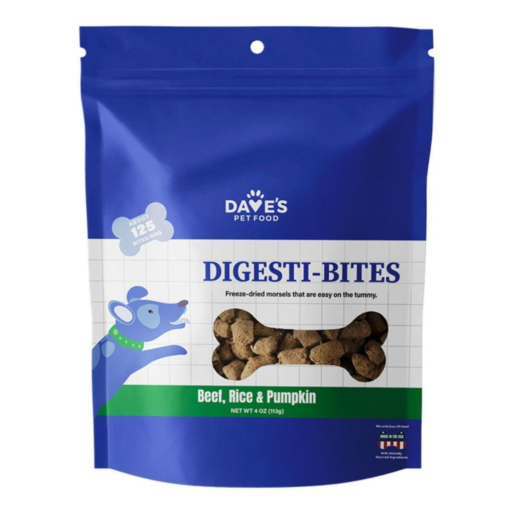 685038119223 4 oz Dog Digest-Bites Freeze-Dried Beef Food...
