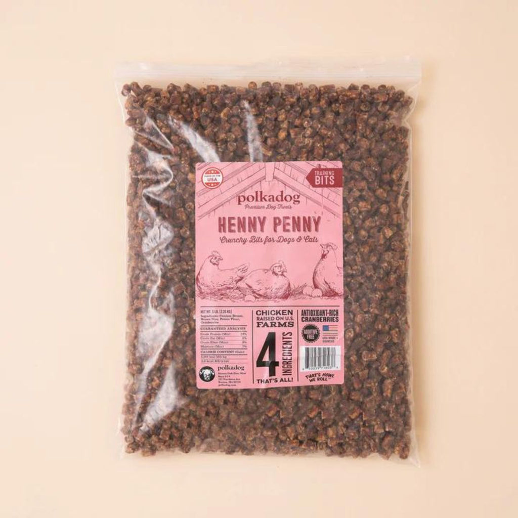850059716038 5 lbs Bulk Dog Henny Penny Bits