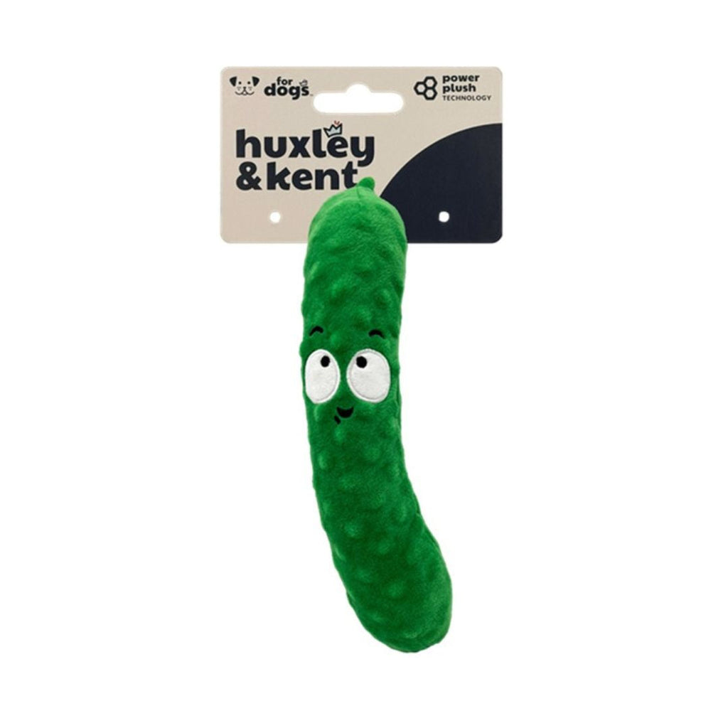 Huxley & Kent Fetchies Dell Pickle Dog Toy - Small, Plush Squeaky Toy
