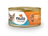 Nulo Freestyle Shredded Turkey & Halibut Wet Cat Food, 3oz Can