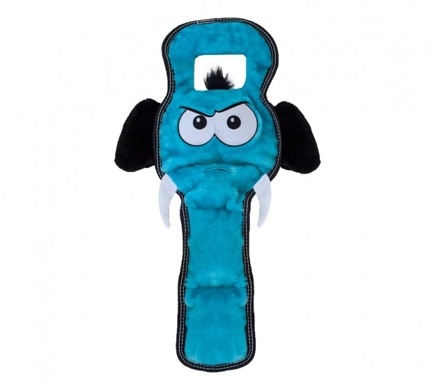 Outward Hound Tough Seamz Tug Elephant Blue - Large Dog Toy