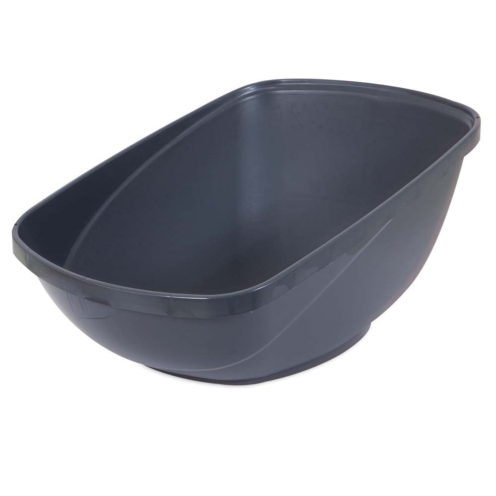 Petmate Hi-Back Open Litter Pan Large Cat Litter Box
