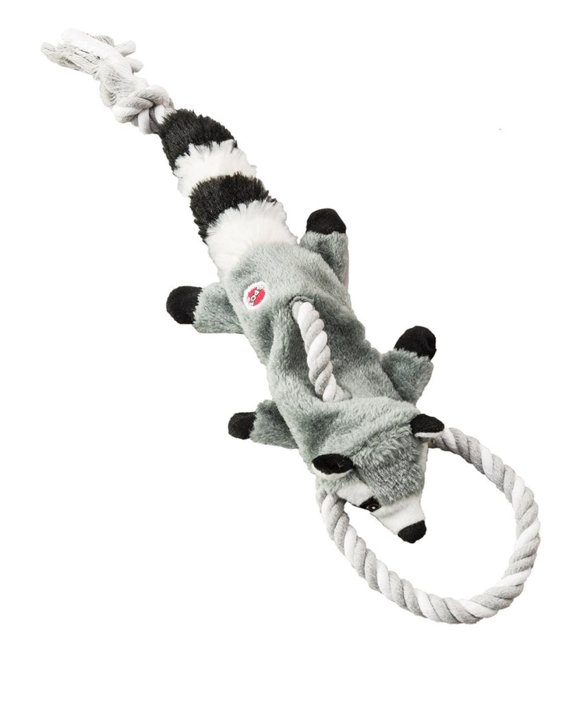 SPOT Mini Skinneeez Tugs Stuffing Free Raccoon Plush Dog ...