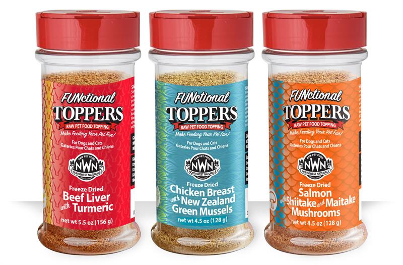Northwest Naturals Freeze Dried Chicken Breast & Green Mussels Cat & Dog Food Topper, 4.5oz