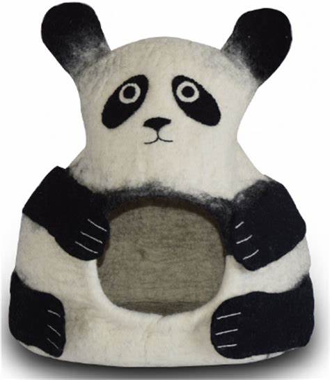 Dharma Dog Karma Cat Snowy Owl Wool Pet Cave - Cat & Small Dog Bed