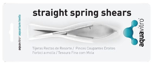 Aquavitro Straight Spring Shears - Aquarium Plant & Coral Trimming Tool