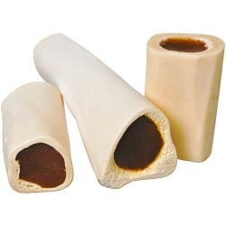 Redbar 416010 3 in. Treats Filled Beef Bone - Count 20