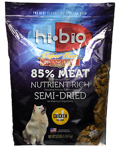 Evanger's Hi-Bio Chicken Superfood Semi-Dried Dog & Cat Food, 3.2 lb