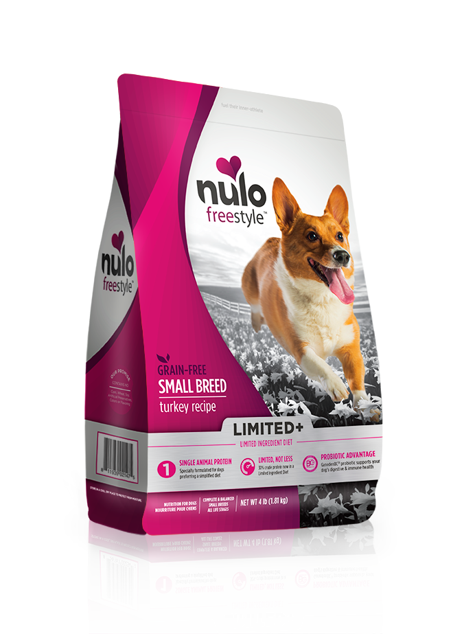 Nulo Freestyle LID Small Breed Turkey 10 lb Dog Food - Grain-Free, Limited Ingredient Diet