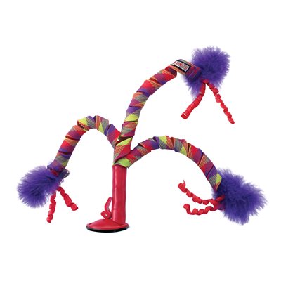 Kong 659431 Connects Curlz Cat toy Assorted