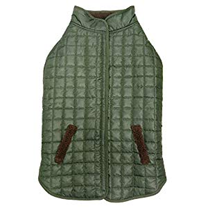 077392 Reversible Ski Jacket - Olive, Large