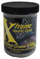 Xtreme Aquatics Spirulina Flakes 28g - Fish Food Vegetarian Tropical