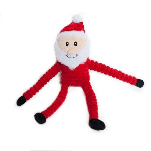 ZippyPaws 2-Pack Holiday CRINKLE MRS CLAUS Squeaky Dog To...