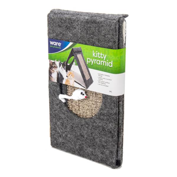 Ware Manufacturing Kitty Pyramid Scratch Cat Toy