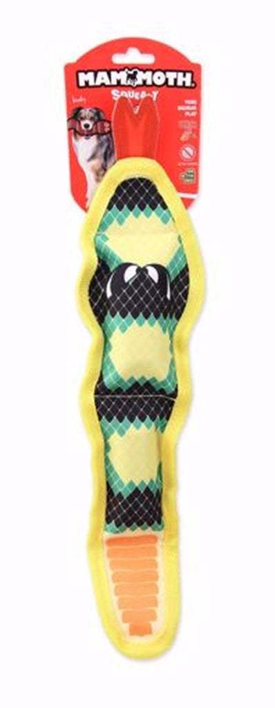 103777 17 in. Small Squeaky Snake Pet Toy