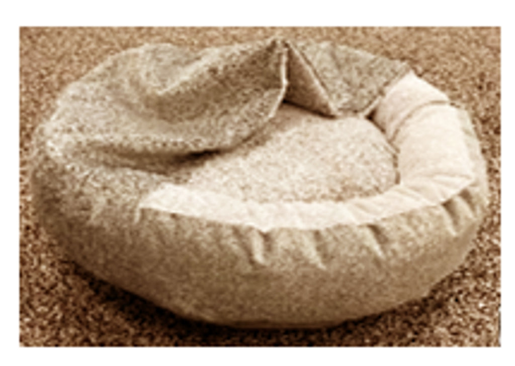 100962 Shala Blanket Donut Pet Bed, Tan