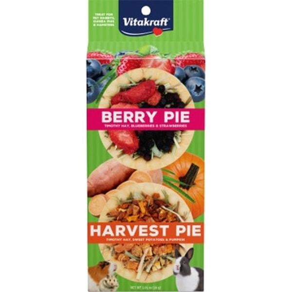 102878 1.05 oz Berry & Harvest Pie Small Animal Treat - 28 Count