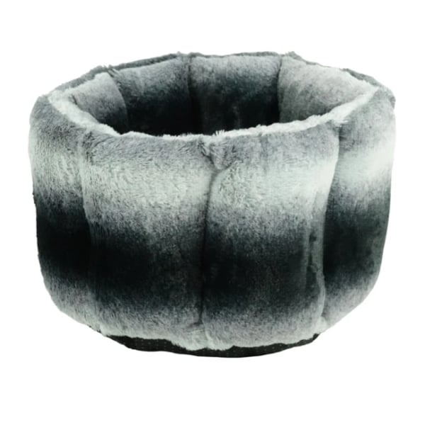 100963 Sheba Quilt Round Cat Bed, Black