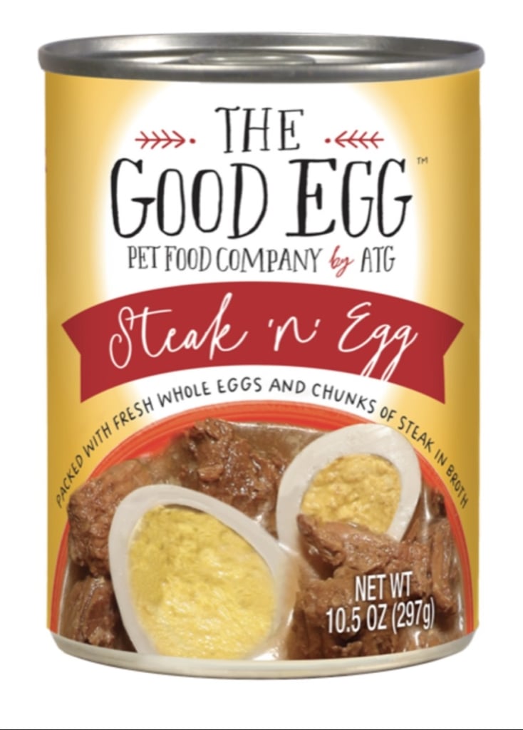 109339 10.5 oz The Good Steak-N Egg Dog Food - Pack of 12