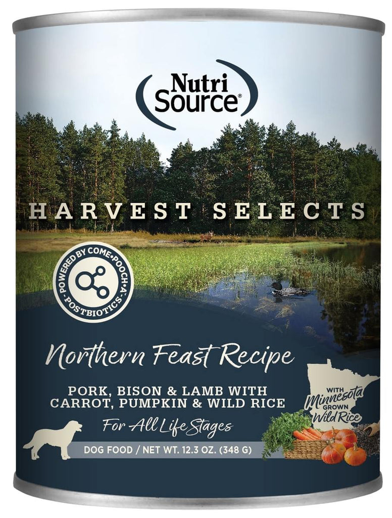 Nutrisource Dog Harvest Select Northern Feast 12.3 oz Can