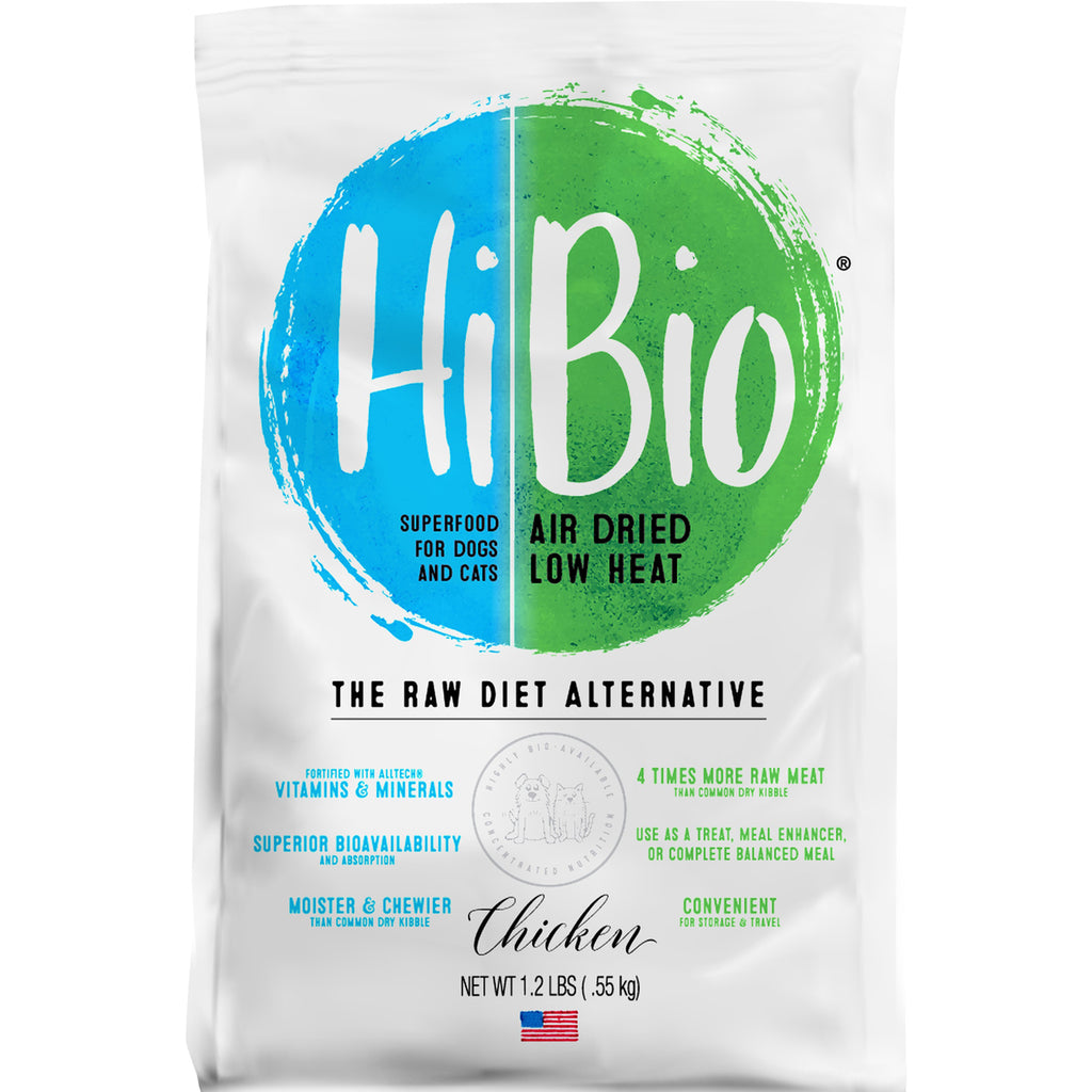 Evanger's Hi-Bio Air Dried Chicken Dog & Cat Food - Superfood, All Life Stages, 1.2 lb / 3.2 lb