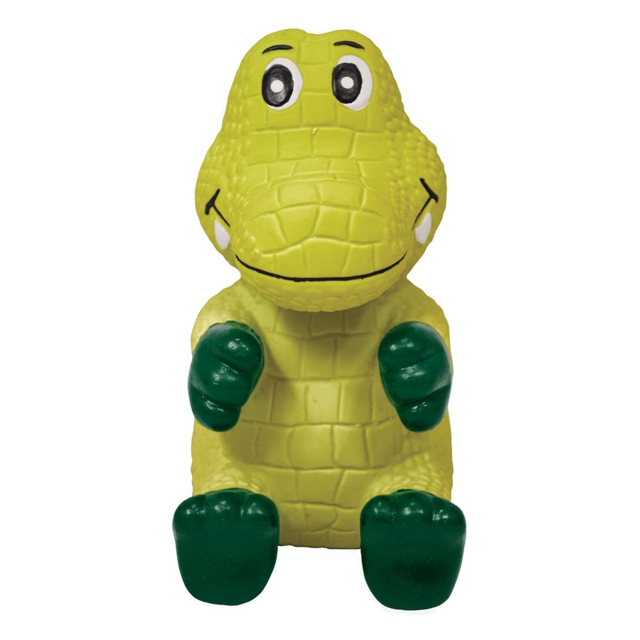 KONG Wiggi Alligator Small/Medium Squeaky Toss Fetch & Pl...