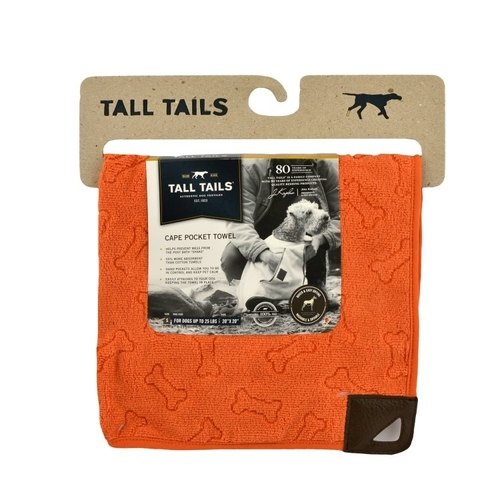 Tall Tails CAPE DRYING TOWEL Absorbent Dog Grooming, Bath...