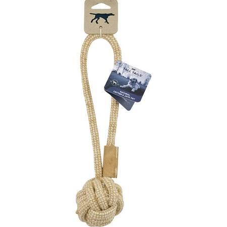 Tall Tails 88215938 Cotton Dog Rope Tug Toy Natural - 10 in.