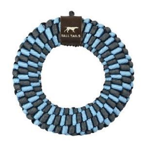 88217077 Comfy Critters Braided Ring Dog Toy, Blue - ...