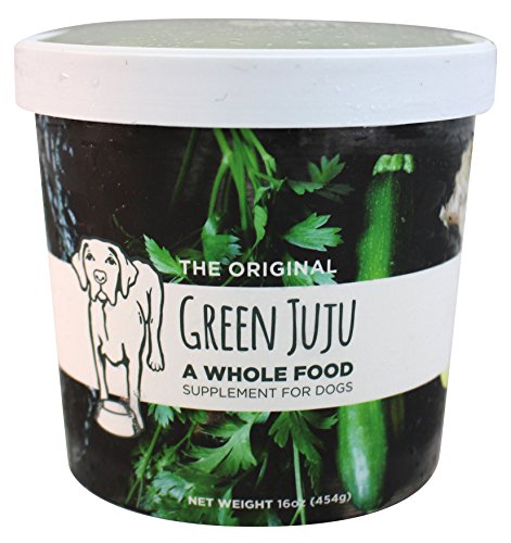 Green Juju Just Greens Frozen Dog Food Supplement - 15 oz Organic Green Blend