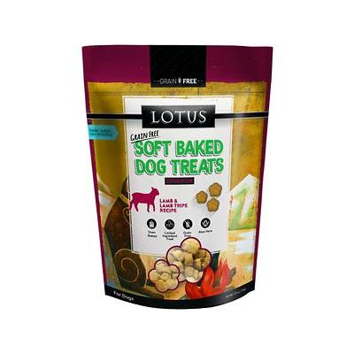Lotus Soft Baked Lamb & Tripe Dog Treats - Grain-Free, 10 oz