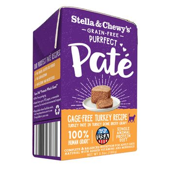 84000833 5.5 oz Pate Turkey Purrfect Cat Food
