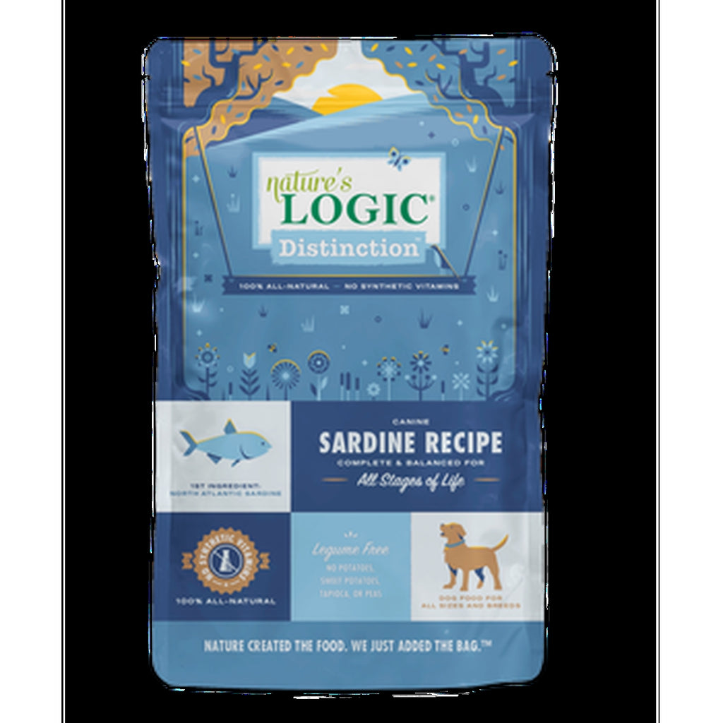 Nature's Logic Distinction Sardine Recipe Dog Food, 4.4 lb Bag