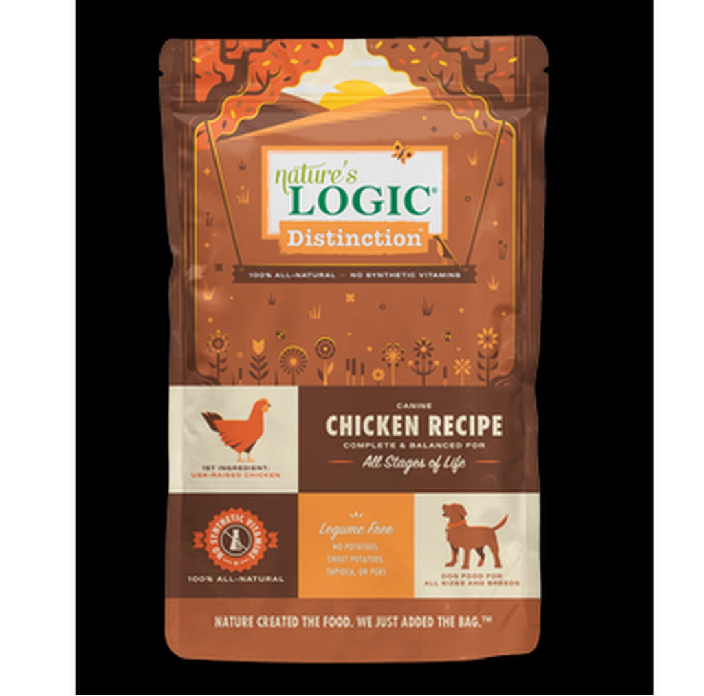 Nature's Logic Distinction Chicken Recipe Dog Food, 24 lb Bag