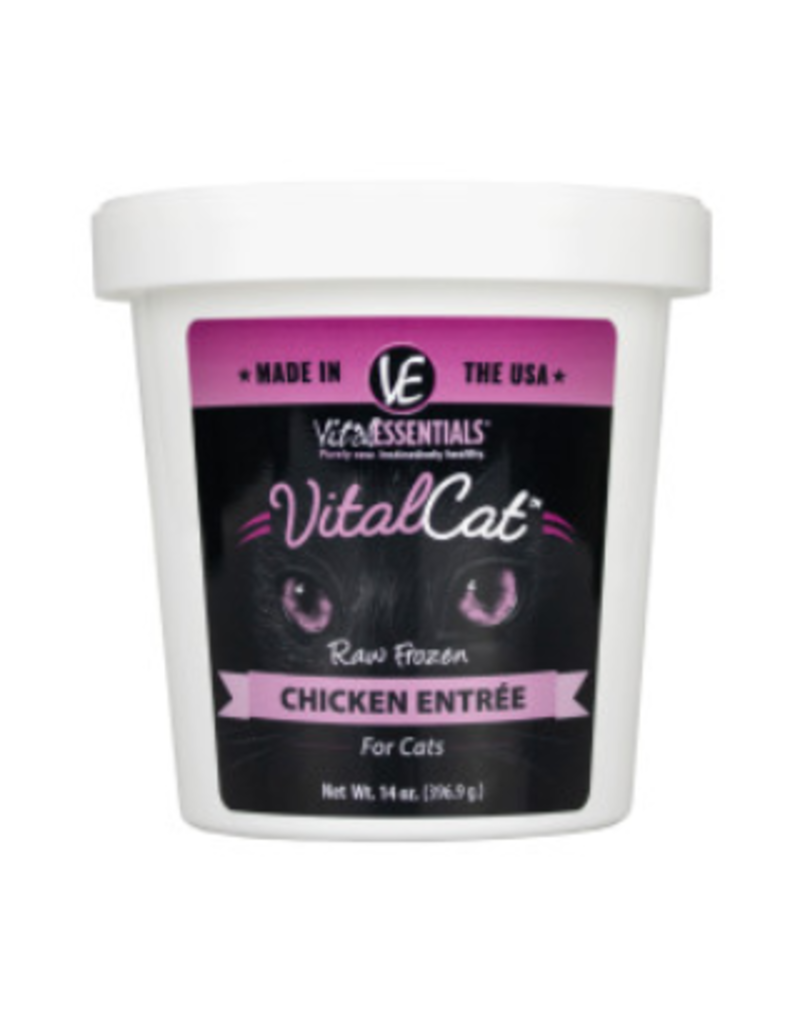 93200949 14 oz Tub Frozen Cat Food Chicken