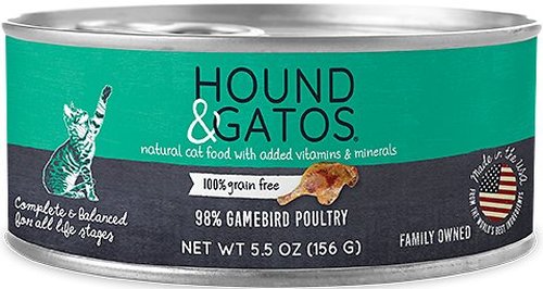 Hound 50300603 5.5 oz Cat Grain-Free Game Bird