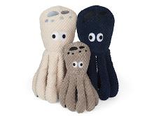 fabdog Floppy Octopus Squeaky Dog Toy (Small) (B016EOZDIE)