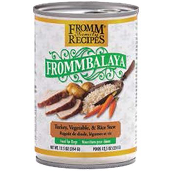 Fromm Frommbalaya Turkey, Vegetable & Rice Stew Canned Dog Food, 12.5 oz Can