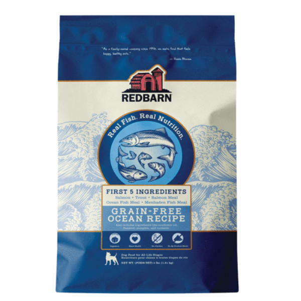 Redbarn Grain-Free Ocean Recipe Dog Food - 4 lb Bag