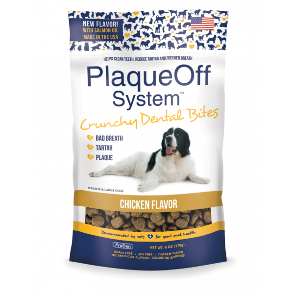 51831261 6 oz Crunchy Dental Bites for Large Dogs, Ch...